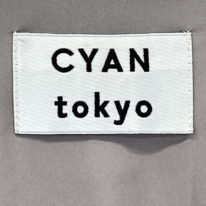 CYAN TOKYO シアントーキョー 504382 25AW グレー エアリーバックウーリーコート コート