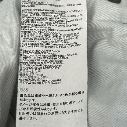 DSQUARED2 ディースクエアード S74LB0714 インディゴ コットン ダメージ加工 ボタンフライ TIDY BIKER JEAN ボトムス