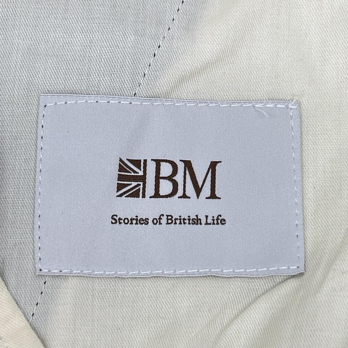 BRITISH MADE ブリティッシュメイド ブラック コットン100 2タック センタープレス オフィサーパンツ ボトムス