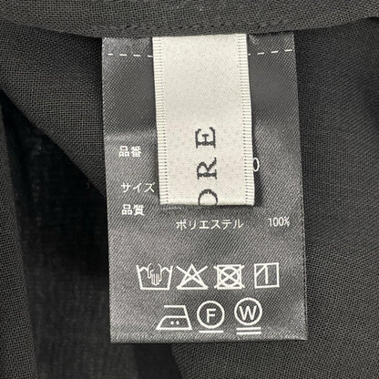 ADORE アドーア 531-6210600 26AW ブラック ソフトオーガンジーブラウス トップス