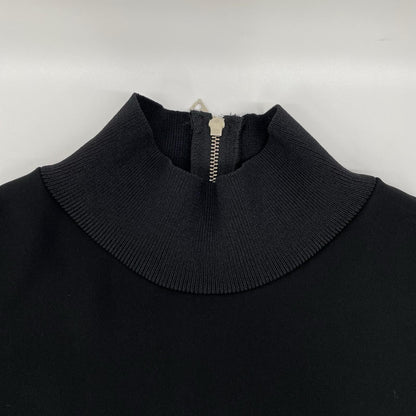 ADORE アドーア 531-4240803 24AW ブラック Wサテンストレッチワンピース ワンピース