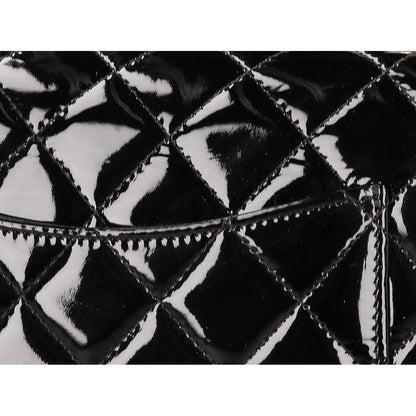 CHANEL シャネル 18番台 A69900 パテントレザー ミニマトラッセ20 シングルフラップ チェーン ショルダーバッグ