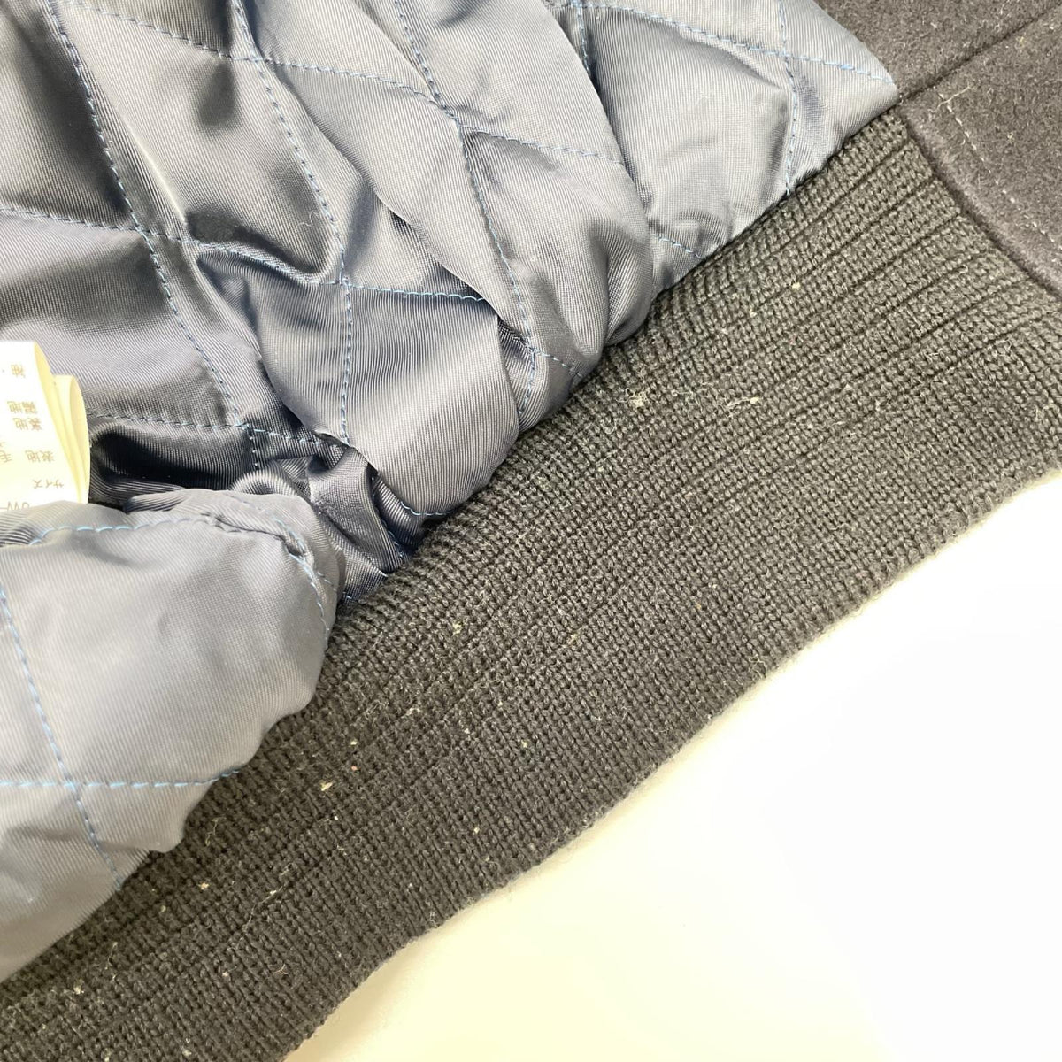 VAN JACKET ヴァンジャケット JW-15508 イエロー×ブラック 1948 EVOLVING EVERYDAY 袖レザー スタジャン ジャケット