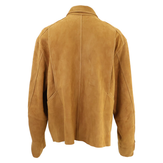 barbell object バーベルオブジェクト 【新品同様/26AW】bo-07j08 leather jkt ゴートスエード ジップアップ ジャケット ジャケット