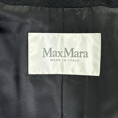 Max Mara マックスマーラ 108602730 ブラック ノーカラー 切り替え ジャケット ジャケット