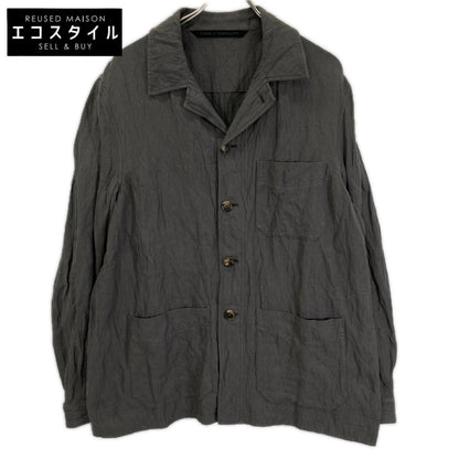 FORME d'expression フォルム デ エクスプレッション 22SS グレー コットンリネンツイル シワ加工 THE WORK JACKET ジャケット