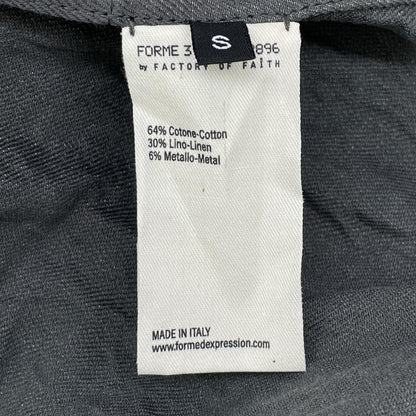 FORME d'expression フォルム デ エクスプレッション 22SS グレー コットンリネンツイル シワ加工 THE WORK JACKET ジャケット