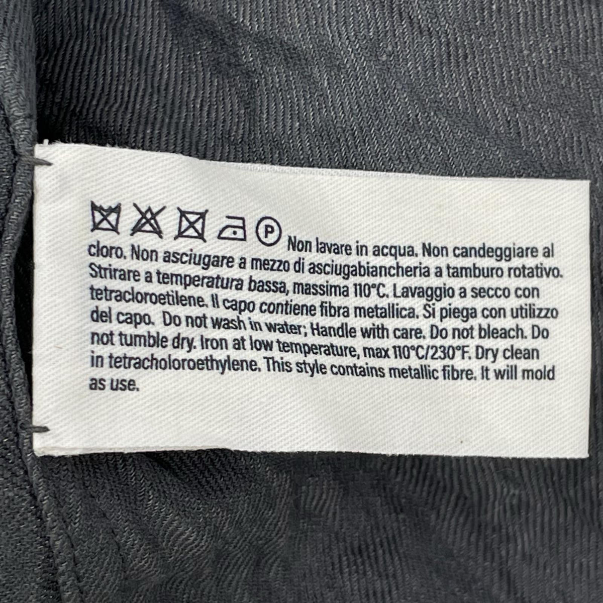 FORME d'expression フォルム デ エクスプレッション 22SS グレー コットンリネンツイル シワ加工 THE WORK JACKET ジャケット