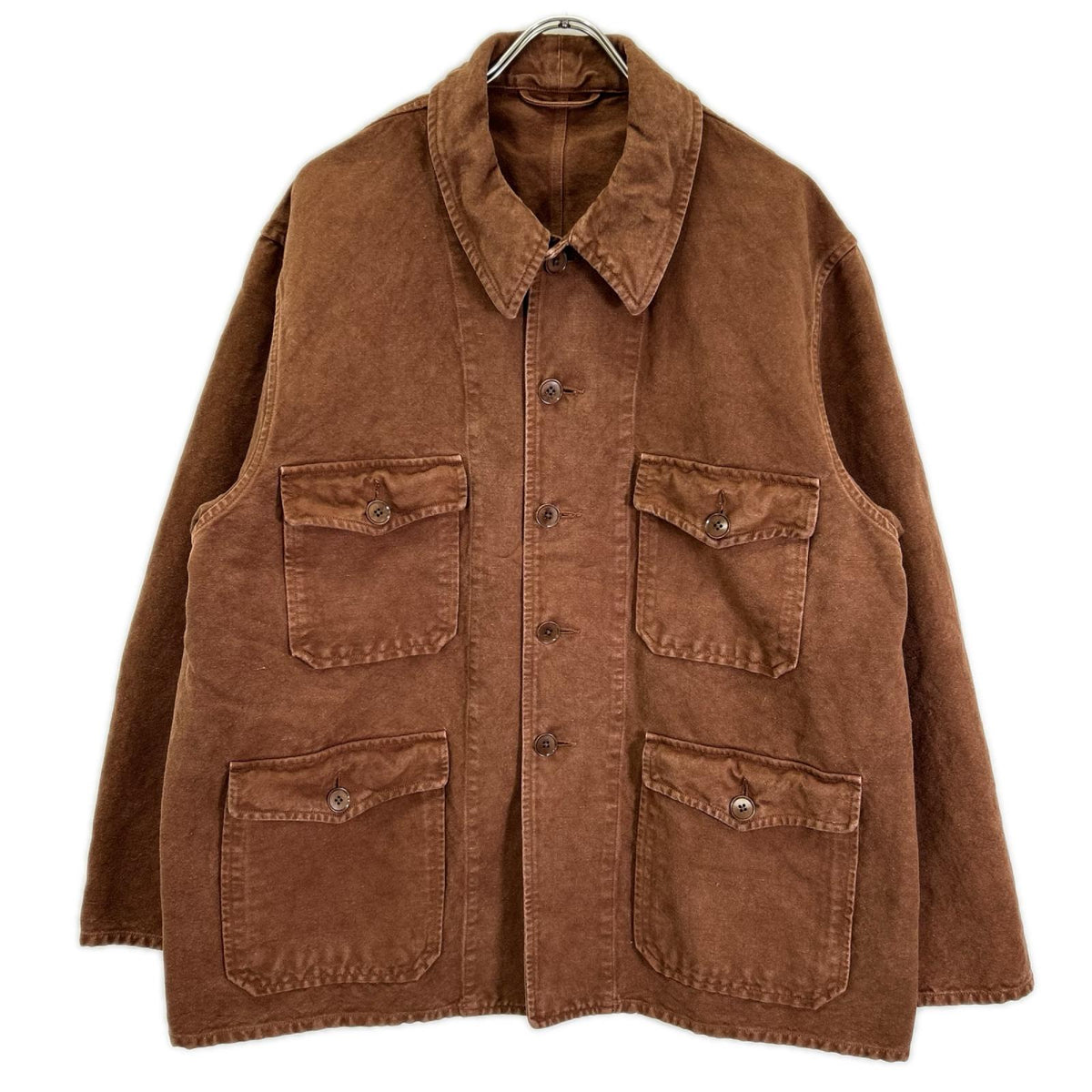 KAPTAIN SUNSHINE キャプテンサンシャイン 26SS KS26SJK21 ブラウン Cotton Hemp Hunt Jacket/コットンヘンプ ハントジャケット ジャケット