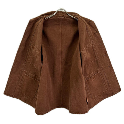 KAPTAIN SUNSHINE キャプテンサンシャイン 26SS KS26SJK21 ブラウン Cotton Hemp Hunt Jacket/コットンヘンプ ハントジャケット ジャケット