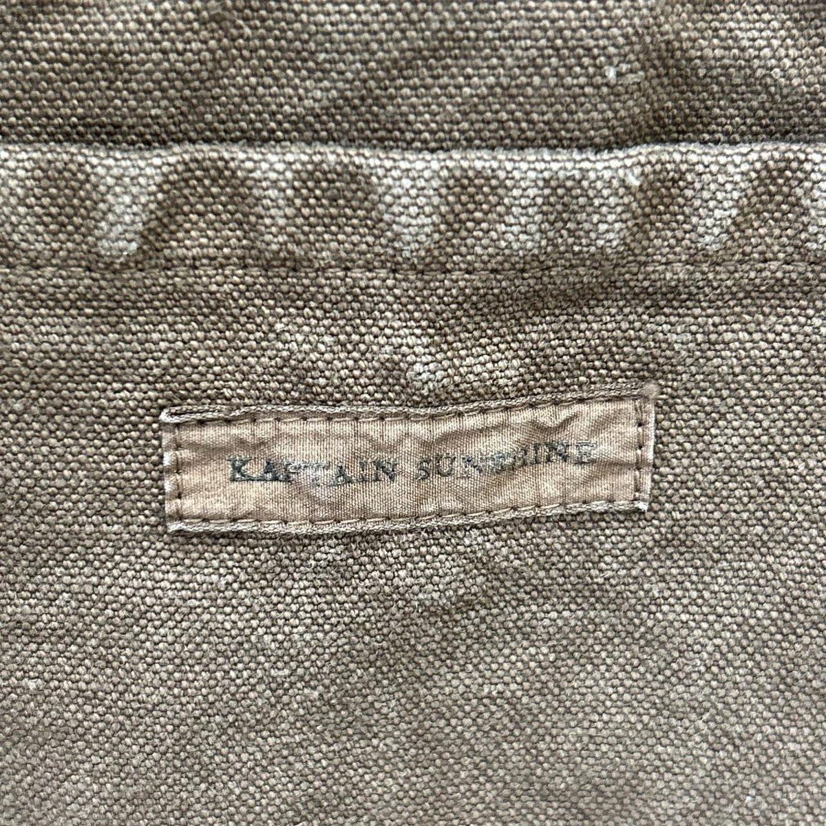 KAPTAIN SUNSHINE キャプテンサンシャイン 26SS KS26SJK21 ブラウン Cotton Hemp Hunt Jacket/コットンヘンプ ハントジャケット ジャケット