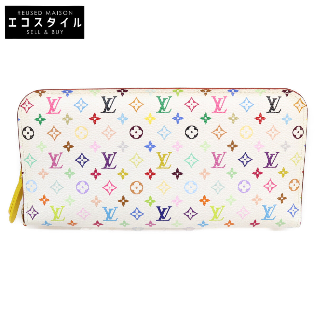 LOUIS VUITTON ルイヴィトン 12年製 M93750 マルチカラーモノグラム ポルトファイユ アンソリット 長財布 長財布（小銭入れあり）