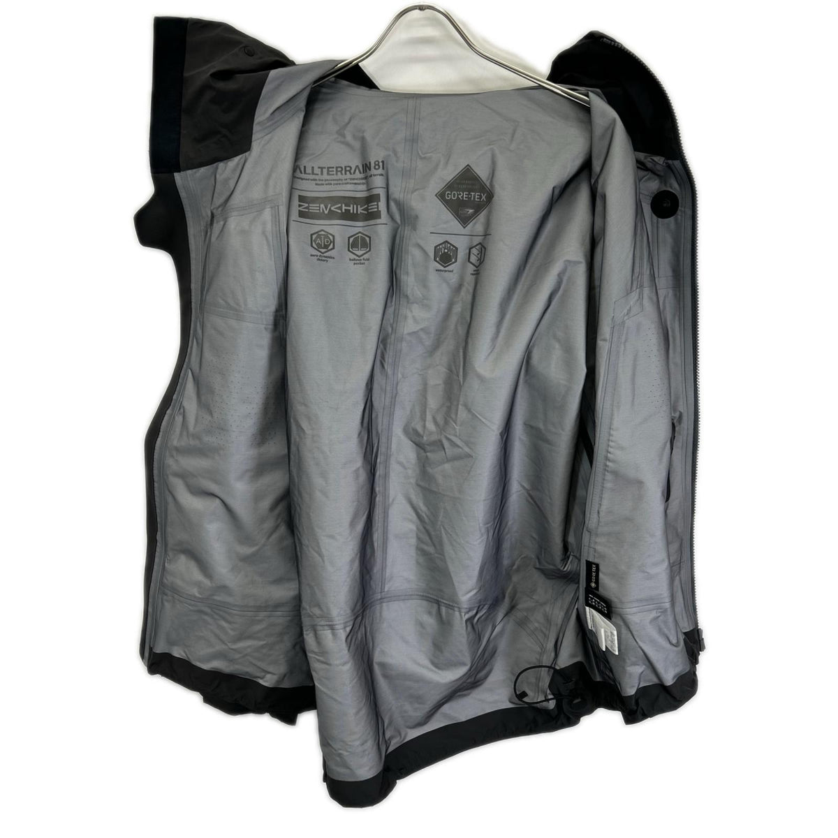DESCENTE デサント 【ALLTERRAIN81】24AW D04FWBRLMB ZENCHIKEI グレー ナイロン GORE-TEX シェルジャケット ジャケット
