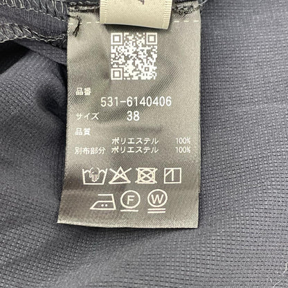 ADORE アドーア 26SS 531-6140406 ネイビー ポリエステル スカラ刺繍 ドットメッシュワンピース ワンピース