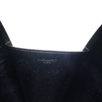 SAINT LAURENT PARIS サンローランパリ 美品 466212 型押しカーフ LOVEボックス チェーン ショルダーバッグ
