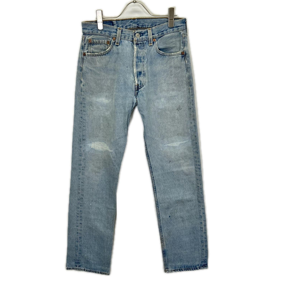 LEVI'S リーバイス 90's 501ー0193 ライトブルー ボタンフライ ストレート デニムパンツ ボトムス