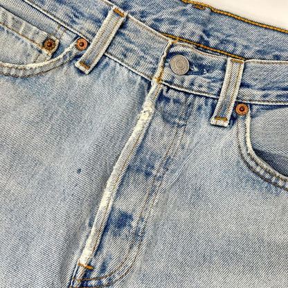 LEVI'S リーバイス 90's 501ー0193 ライトブルー ボタンフライ ストレート デニムパンツ ボトムス
