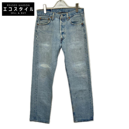 LEVI'S リーバイス 90's 501ー0193 ライトブルー ボタンフライ ストレート デニムパンツ ボトムス