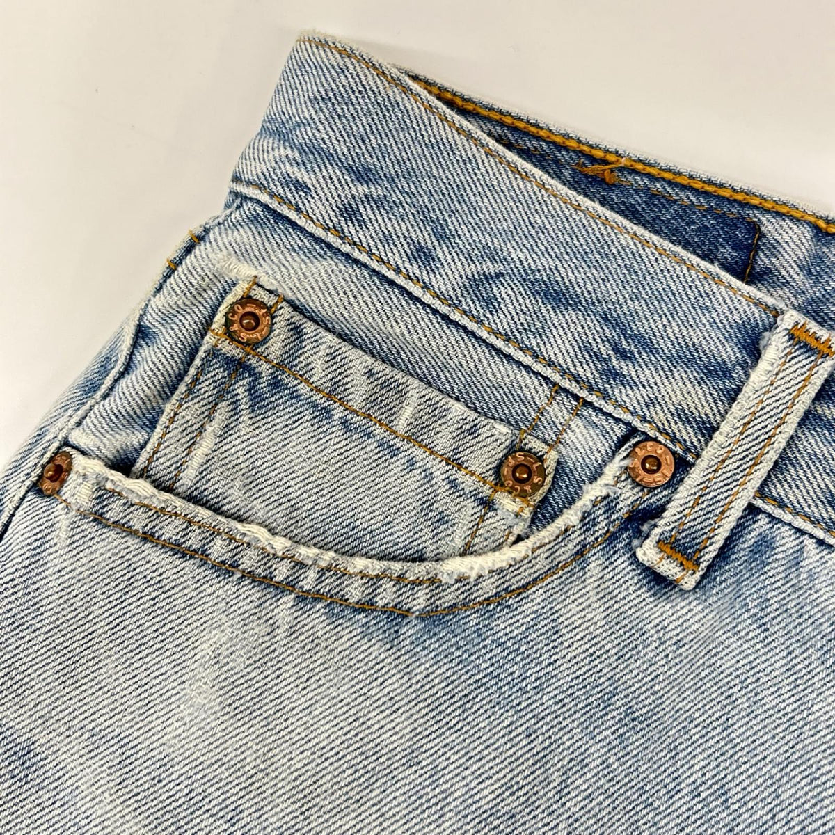 LEVI'S リーバイス 90's 501ー0193 ライトブルー ボタンフライ ストレート デニムパンツ ボトムス