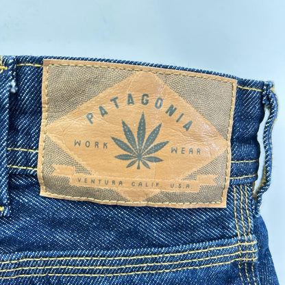 Patagonia パタゴニア 25SS 21752 インディゴ オーガニックコットン×ヘンプ ワーク・デニム・ファイブポケット・パンツ ボトムス