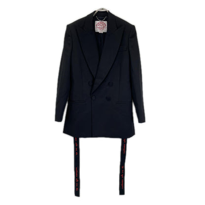 STELLA McCARTNEY ステラマッカートニー 600174 SFB18 ブラック ピークドラペル We Are the Weather テーラードジャケット ジャケット