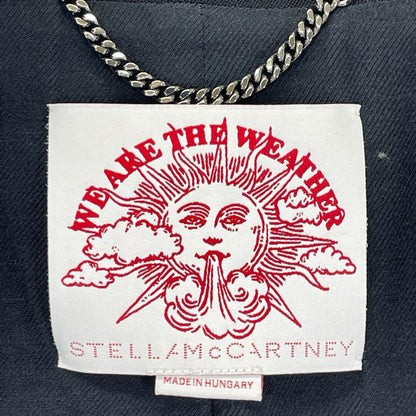 STELLA McCARTNEY ステラマッカートニー 600174 SFB18 ブラック ピークドラペル We Are the Weather テーラードジャケット ジャケット