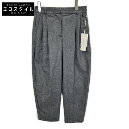STELLA McCARTNEY ステラマッカートニー 591964 SNB53 グレー ツータック スラックスパンツ ボトムス