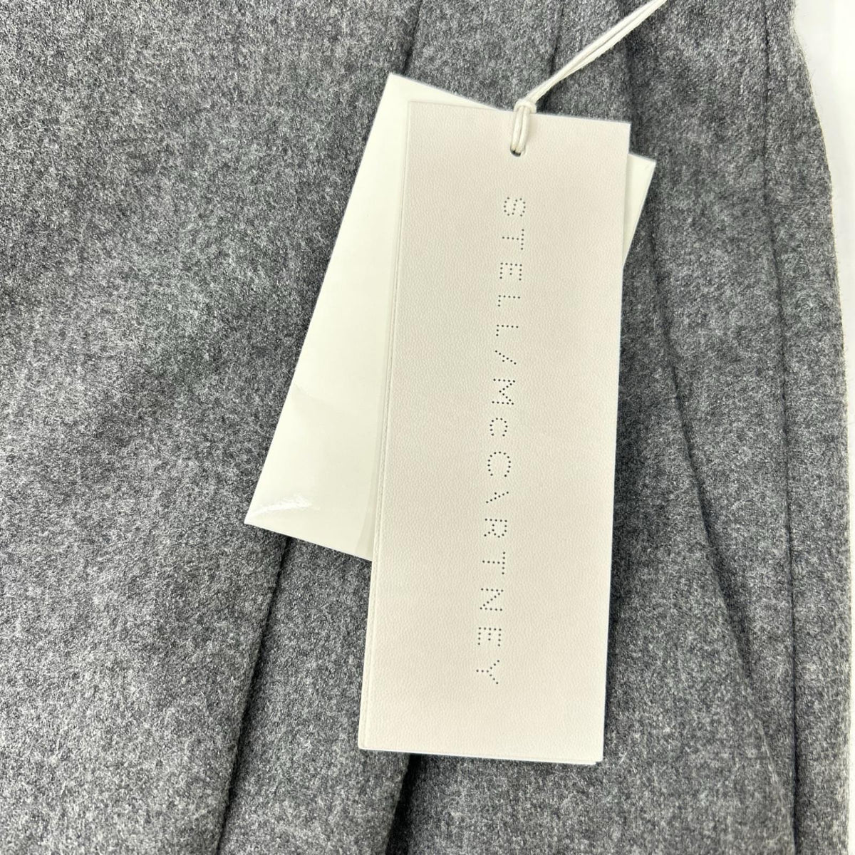 STELLA McCARTNEY ステラマッカートニー 591964 SNB53 グレー ツータック スラックスパンツ ボトムス