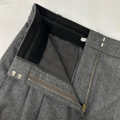 STELLA McCARTNEY ステラマッカートニー 591964 SNB53 グレー ツータック スラックスパンツ ボトムス