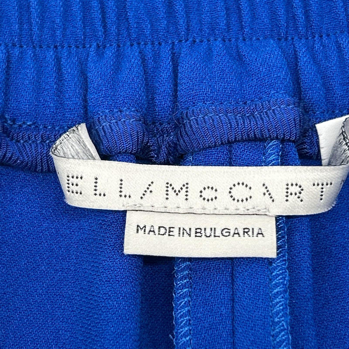 STELLA McCARTNEY ステラマッカートニー 341416 SCA06 ブルー リブニット ジョガーパンツ ボトムス