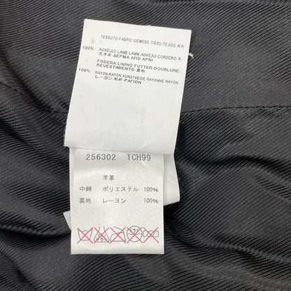 BALENCIAGA バレンシアガ 12年製 256302 TCH99 ホワイト レザー ダブルライダースジャケット ジャケット