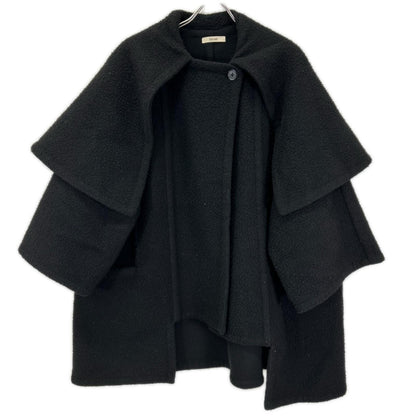 CELINE セリーヌ 13年製 28J164767 ブラック ウール・カシミア フィービー期 ポンチョコート コート