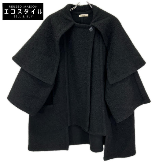 CELINE セリーヌ 13年製 28J164767 ブラック ウール・カシミア フィービー期 ポンチョコート コート