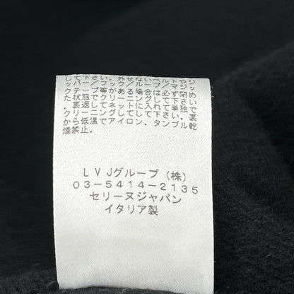 CELINE セリーヌ 13年製 28J164767 ブラック ウール・カシミア フィービー期 ポンチョコート コート