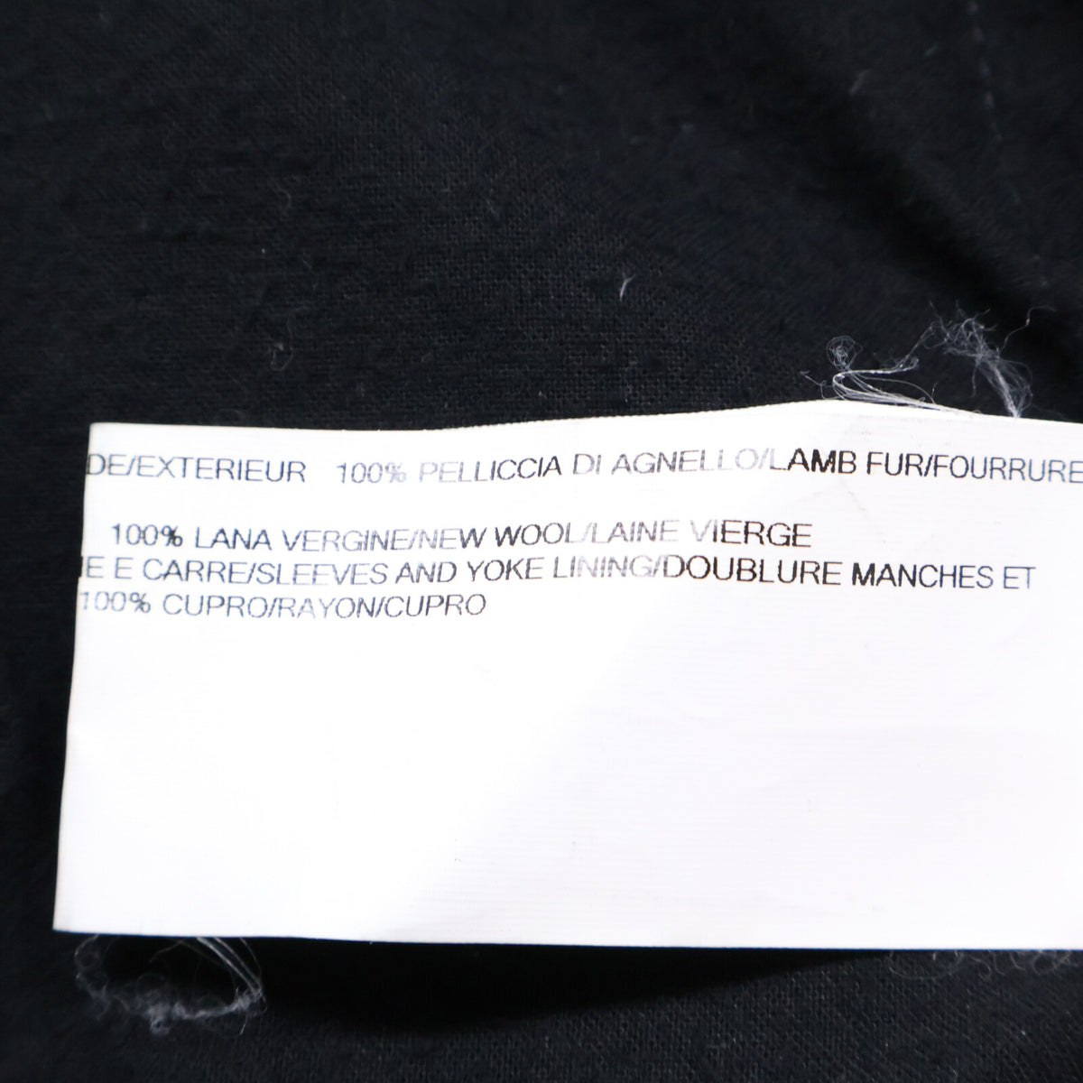 Rick Owens リックオウエンス 【国内正規】PP13F07058 シアリングラム ニット切替 ハイネック ライダースジャケット ジャケット