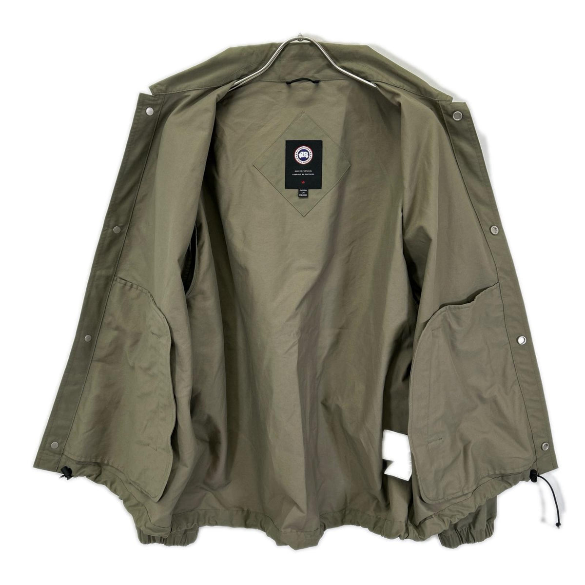 CANADA GOOSE カナダグース 【ブラックレーベル】2465MBA カーキ Hinton/ヒントン ウィンドシャツジャケット フュージョンフィット ジャケット