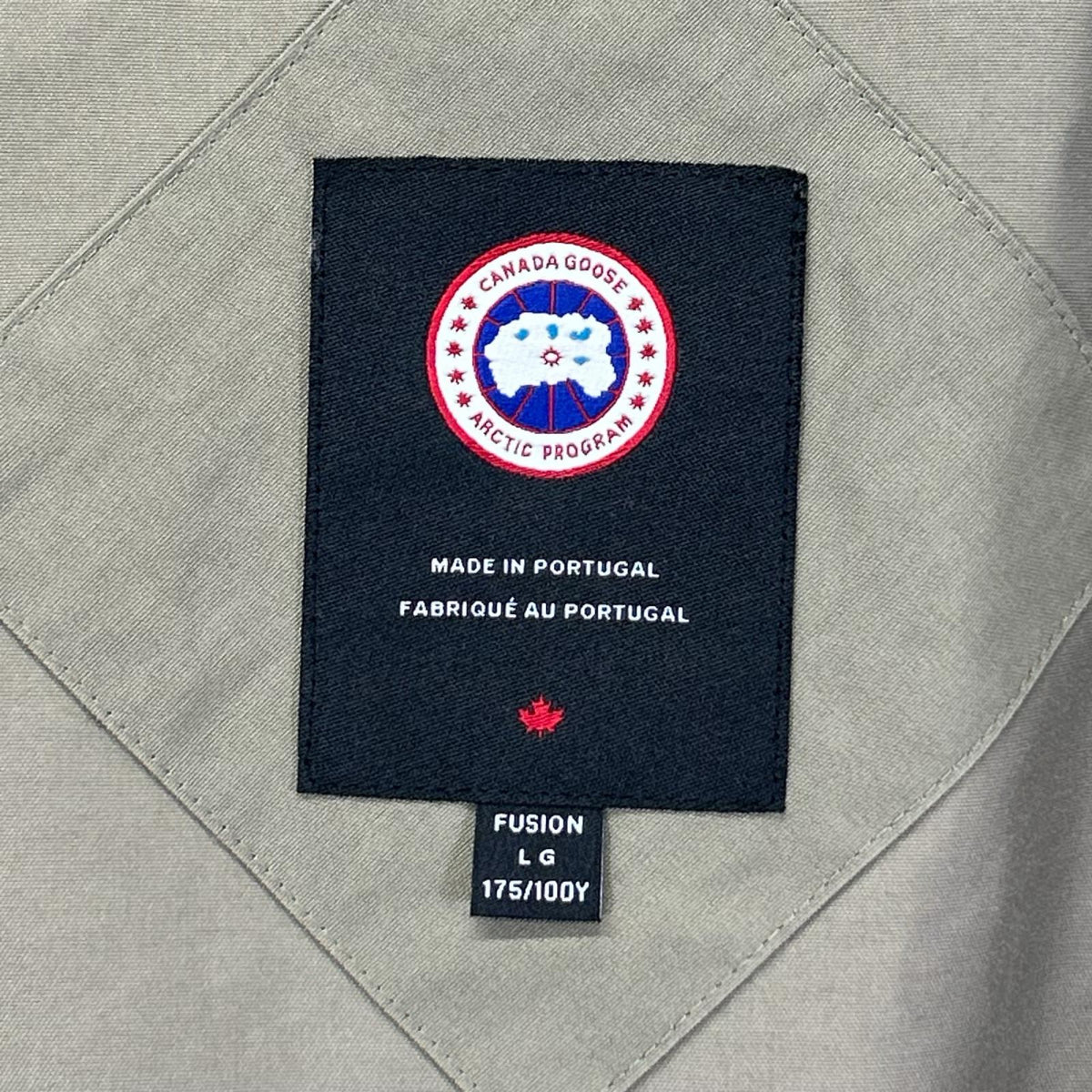 CANADA GOOSE カナダグース 【ブラックレーベル】2465MBA カーキ Hinton/ヒントン ウィンドシャツジャケット フュージョンフィット ジャケット