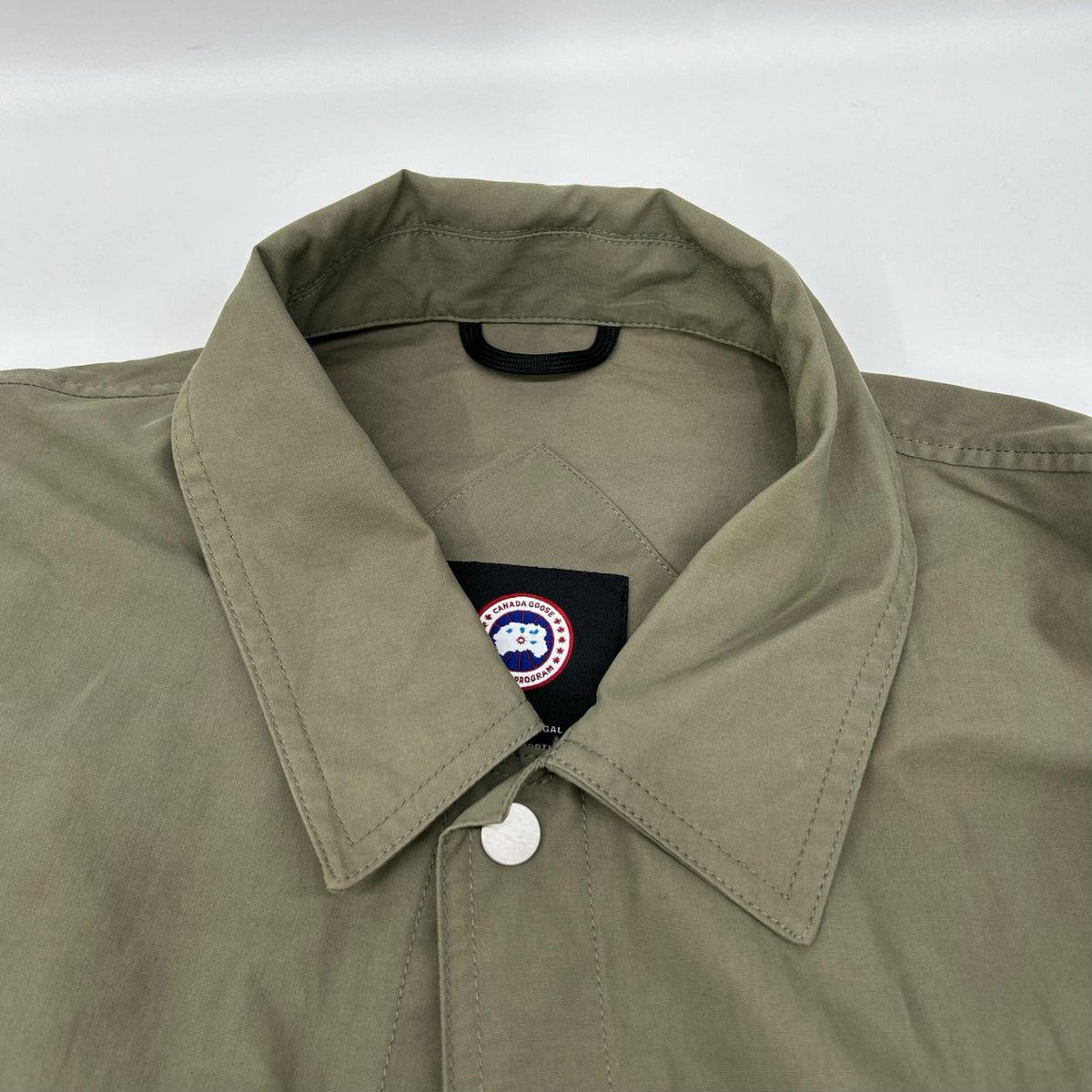 CANADA GOOSE カナダグース 【ブラックレーベル】2465MBA カーキ Hinton/ヒントン ウィンドシャツジャケット フュージョンフィット ジャケット