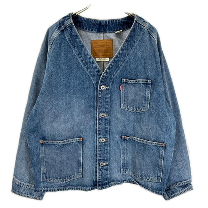 LEVI'S リーバイス インディゴブルー UNION ENGINEER HIGHLIGHTS デニムカーディガン トップス