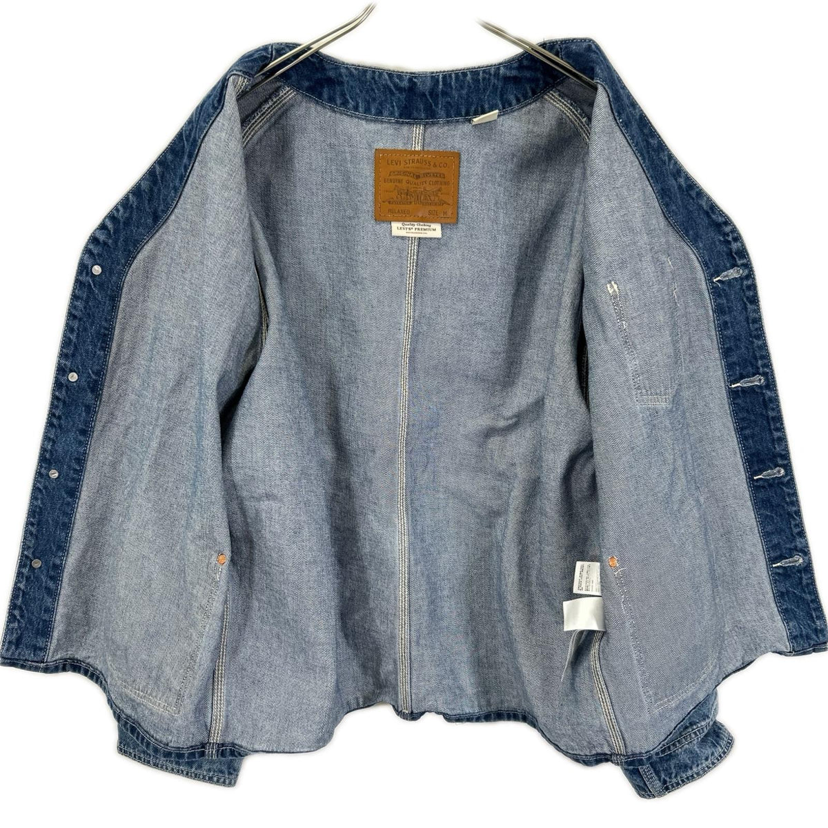 LEVI'S リーバイス インディゴブルー UNION ENGINEER HIGHLIGHTS デニムカーディガン トップス