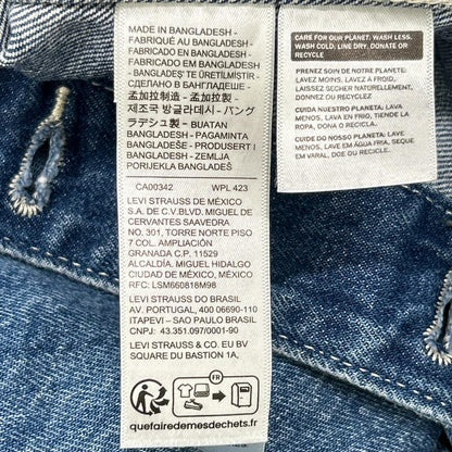 LEVI'S リーバイス インディゴブルー UNION ENGINEER HIGHLIGHTS デニムカーディガン トップス