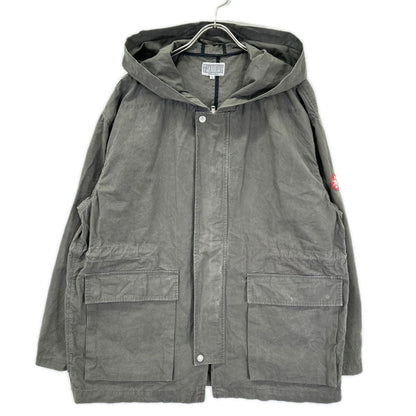 C.E. シーイー CES29JK08 チャコール コットン シリコンパッチ バイオウォッシュ加工 COTTON HOOD JACKET ジャケット