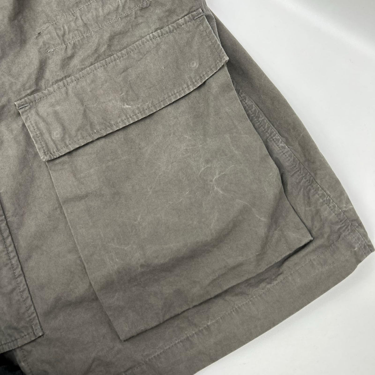 C.E. シーイー CES29JK08 チャコール コットン シリコンパッチ バイオウォッシュ加工 COTTON HOOD JACKET ジャケット