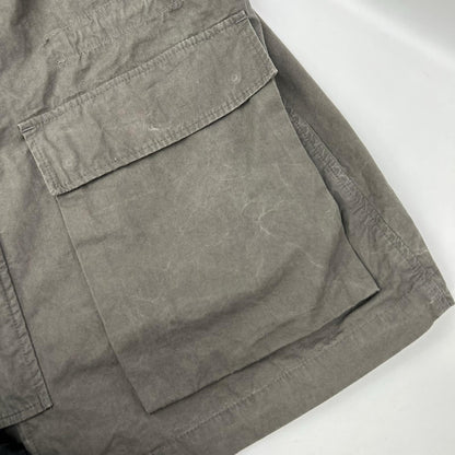 C.E. シーイー CES29JK08 チャコール コットン シリコンパッチ バイオウォッシュ加工 COTTON HOOD JACKET ジャケット
