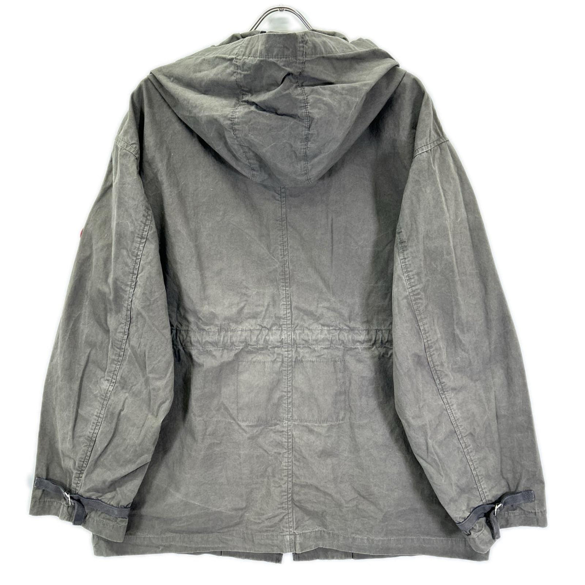 C.E. シーイー CES29JK08 チャコール コットン シリコンパッチ バイオウォッシュ加工 COTTON HOOD JACKET ジャケット