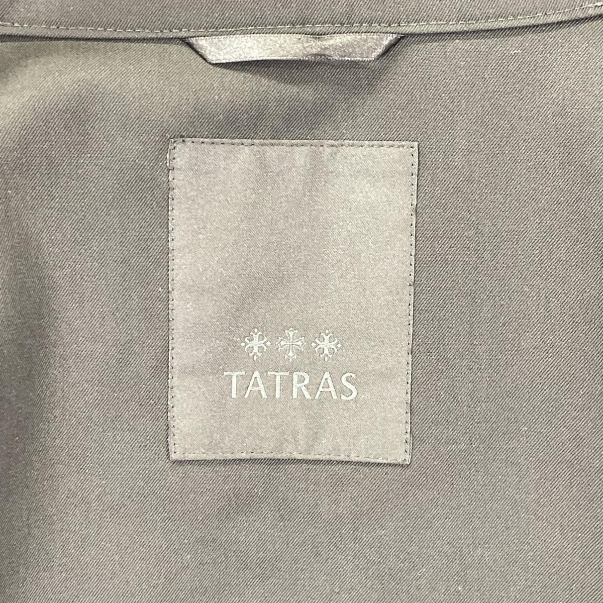 TATRAS タトラス MJXA0414033588 ブラック VERGANI ヴエルガーニ ダブルジップブルゾン ジャケット