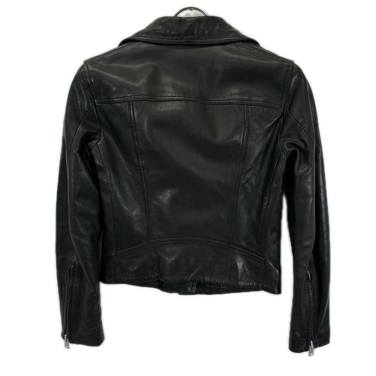 All Saints オールセインツ ブラック シープスキン ダブルライダースジャケット ジャケット