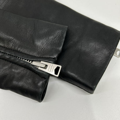 All Saints オールセインツ ブラック シープスキン ダブルライダースジャケット ジャケット