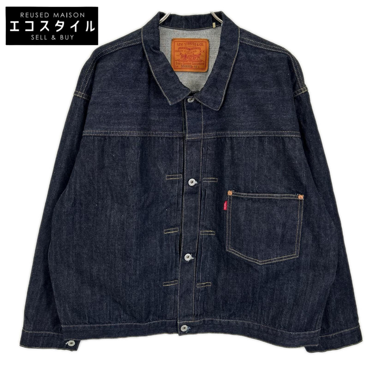 LEVI'S リーバイス 【LVC】0039S-0000 インディゴ S506XXE WWII TRUCKER LVC WWII RIGID デニムジャケット ジャケット