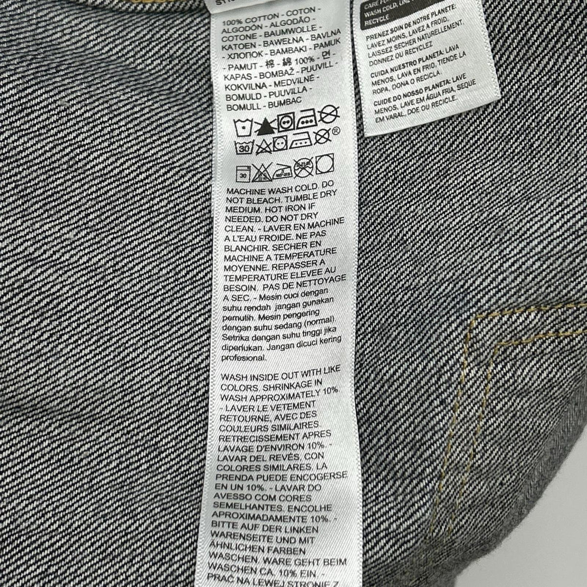 LEVI'S リーバイス 【LVC】0039S-0000 インディゴ S506XXE WWII TRUCKER LVC WWII RIGID デニムジャケット ジャケット